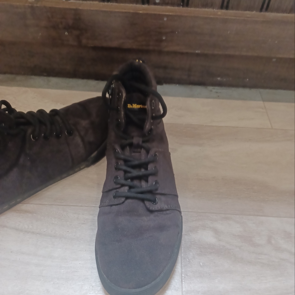 All black doc martens